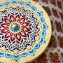 Indian Brass Masala Box: Decorative Spice Container, thumbnail 1 of 12