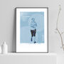 Personalised Running Poster Gift, thumbnail 1 of 8