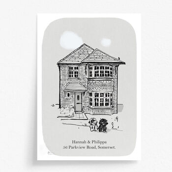 Personalised House Portrait, 4 of 4