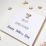 Personalised Father's Day Card For Dad Or Grandad, thumbnail 1 of 3