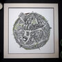 The Sheffield Globe Hand Drawn Map Print, thumbnail 2 of 5