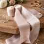 Chiffon Wedding Ribbons Neutral Tones 5m Roll, thumbnail 5 of 5