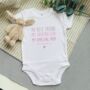 Personalised Best Friend Inspriration Mum Baby Vest, thumbnail 1 of 2