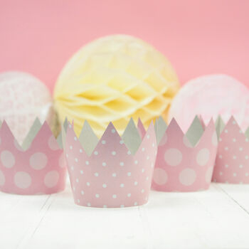 Pink Or Blue Spotty Party Crowns, 3 of 5