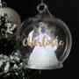 Personalised Christmas LED Angel Bauble, thumbnail 1 of 4