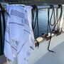 St Ives Peshtemal Towel Navy Blue, thumbnail 1 of 12