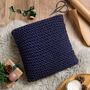 Garter Stitch Cushion Cover Beginner Knitting Kit, thumbnail 2 of 7