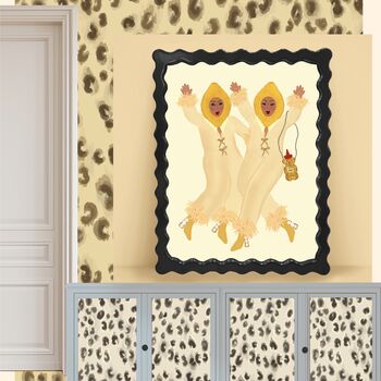 Honey And Lemon Ladies Art Print, 2 of 2