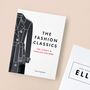 The Fashion Classics Book And Personalised Card, thumbnail 1 of 7