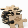 Wooden My Missing Piece Puzzle Token, thumbnail 2 of 6