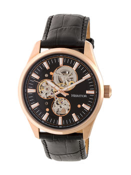 Heritor Automatic Stanley Semi Skeleton Mens Watch, 7 of 7