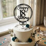 Personalised 18th Birthday Acrylic Cake Topper, thumbnail 1 of 6