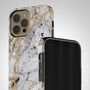 Golden Dragon Marble Tough Case For iPhone, thumbnail 1 of 4