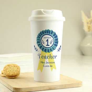 Personalised Number One Travel Mug, 4 of 6