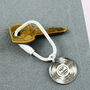 Personalised Vinyl Record Silver Keyring, thumbnail 3 of 8