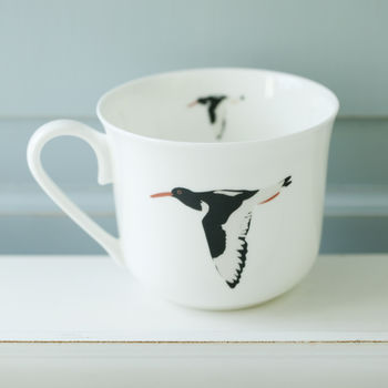 Oyster Catcher Personalised Breakfast Cup, 2 of 5