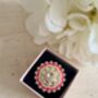 Pink Pearl Meenakari Gold Ring, thumbnail 5 of 6