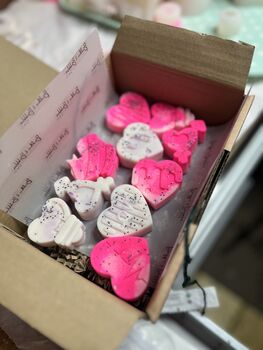 Love Heart Selection Box Love Heart Soy Wax Embeds, 2 of 11