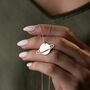 Celestial Saturn Planet Necklace, thumbnail 1 of 10
