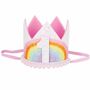 Rainbow First Birthday Party Crown, thumbnail 1 of 3