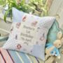 Peter Rabbit© 1st Birthday Cushion, thumbnail 2 of 12