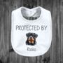 Protected By Dog Baby Grow, thumbnail 5 of 6