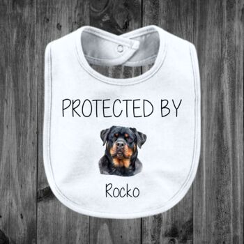 Protected By Dog Baby Grow, 5 of 6