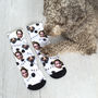Personalised Dog And Owner Photo Socks, thumbnail 1 of 3