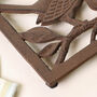 Made With Love Traditional Bird Trivet, thumbnail 7 of 10