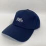 Personalised Mr Embroidered Cap, thumbnail 5 of 5