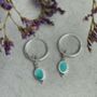 Sterling Silver Dreamy Sleepers Turquoise Gemstone, thumbnail 5 of 5