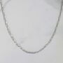 The Paperclip Necklace, Silver, thumbnail 1 of 3