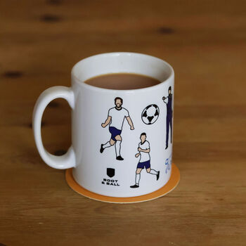 England 2024 Euros Football Mug, 6 of 8