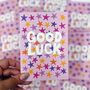 Colourful 'Good Luck' Star Card, thumbnail 3 of 6