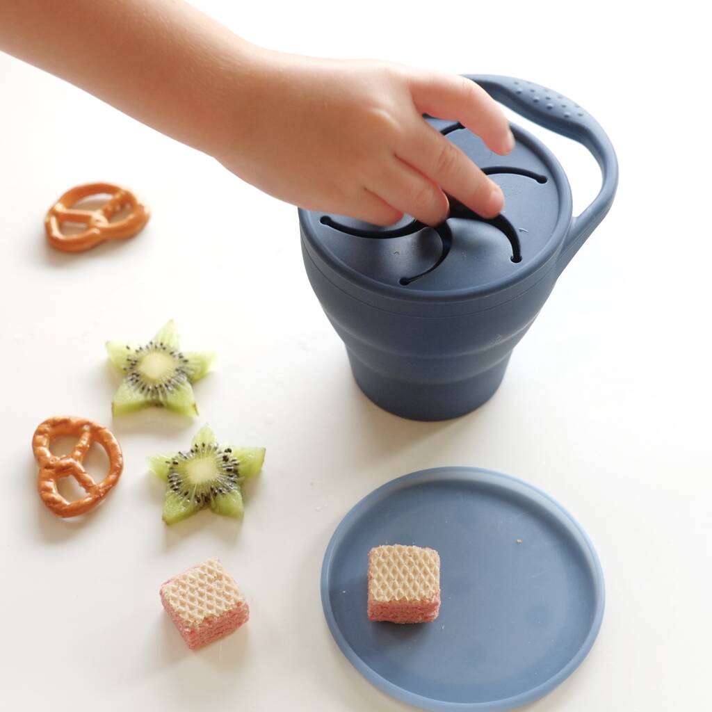 'On The Go' Silicone Snack Pot, 1 of 8