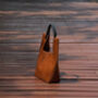 Genuine Leather Designer Tote Handbag, thumbnail 2 of 9