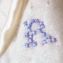 Pure Cashmere Personalised Hooded Baby Blanket, thumbnail 7 of 9
