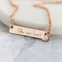 Rose Gold Plated Follow Your Heart Charm Necklace, thumbnail 1 of 6