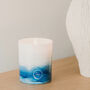 Hand Painted Soy Candle | Fresh Citrus + Cocoa Butter, thumbnail 5 of 5