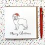 Personalised Dog Christmas Card, thumbnail 3 of 11