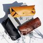 Personalised Italian Leather Glasses Case, thumbnail 1 of 6