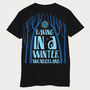 Raving In A Winter Wonderland Men's Slogan T Shirt, thumbnail 2 of 2