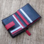 Personalised Small Black Muticolour Leather Purse, thumbnail 5 of 12
