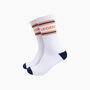 Legend Organic Cotton Sports Socks In White, thumbnail 1 of 4