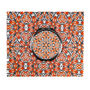 Orange Fox Flower Compact Mirror And Lens Cloth, thumbnail 6 of 12