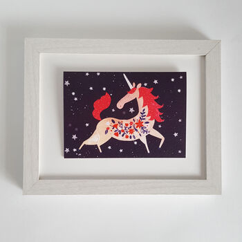 Unicorn Greetings Card, 5 of 6