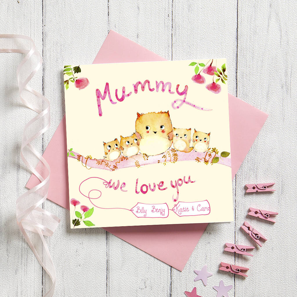 Customisable Mothers Day Card, 1 of 6