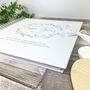 Personalised Wreath Memorial Memory Book / Condolence Book, thumbnail 3 of 6
