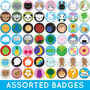 Assorted Kawaii Badges For Party Bags, thumbnail 2 of 3