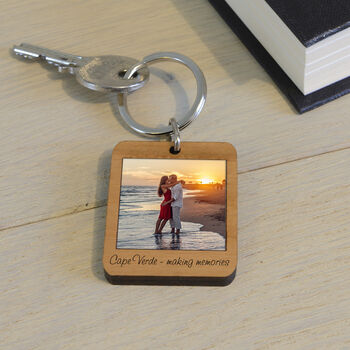 Personalised Key Ring With Photo, 3 of 4